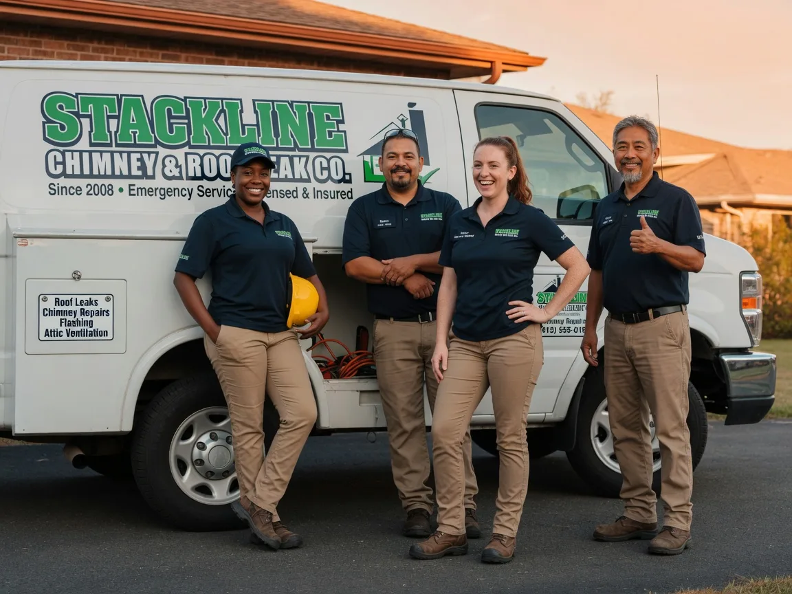 Chimney flashing repair company in Harwood, ND
